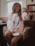 The Hamptons Yacht Club Pink Sweatshirt