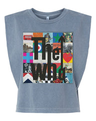 The Who Collage Blue Tank