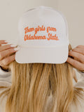 Them Girls from Oklahoma State Script White Hat