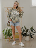 Tulsa Filled Gault Camouflage Sweatshirt