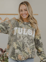 Tulsa Filled Gault Camouflage Sweatshirt