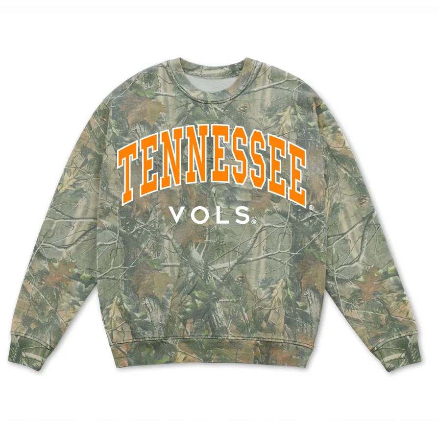 Tennessee Vols Filled Gault Camouflage Sweatshirt