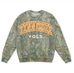 Tennessee Vols Filled Gault Camouflage Sweatshirt
