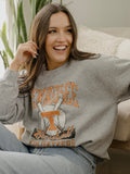 Vols Baseball Gray Thrifted Sweatshirt