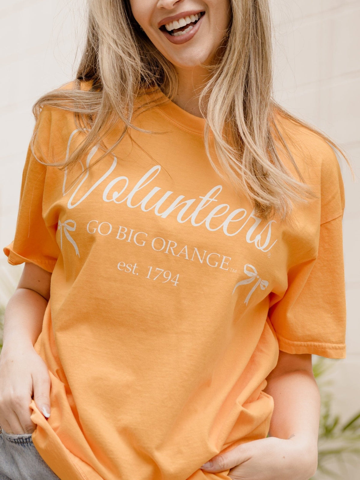 Vols Established Bows Orange Tee