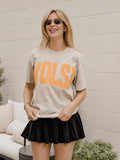 Vols Mono Puff Ink Off White Heavyweight Tee