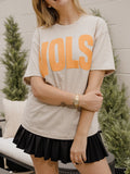 Vols Mono Puff Ink Off White Heavyweight Tee