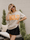 Vols Mono Puff Ink Off White Heavyweight Tee