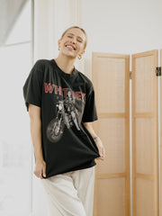 Whitney Houston Motorcycle Black Hi-Dive Tee