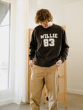 Willie Nelson '83 Tour Hi-Dive Oversized Crew Sweatshirt