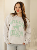 Willie Nelson Arch Horse Gray Sweatshirt