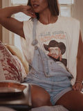 Willie Nelson Blue Eyes Crying in the Rain Natural Tank