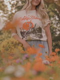 Willie Nelson Country Willie Off White Thrifted Tee