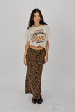 Willie Nelson Long Live Willie & The Texas Longhorns Off White Thrifted Tee
