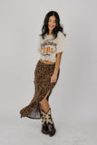 Willie Nelson Long Live Willie & The Texas Longhorns Off White Thrifted Tee