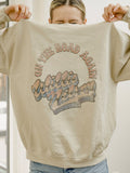 Willie Nelson OTR Metal Sand Thrifted Sweatshirt (FINAL SALE)