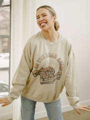 Willie Nelson OTR Metal Sand Thrifted Sweatshirt (FINAL SALE)