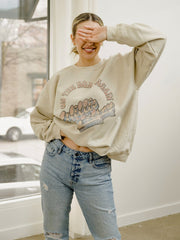 Willie Nelson OTR Metal Sand Thrifted Sweatshirt (FINAL SALE)