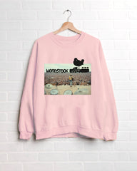 Woodstock Pic Pink Thrifted Sweatshirt