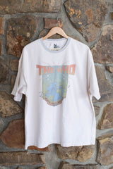 The Who North American Tour Off White One Size Tee - shoplivylu