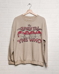 The Who University of Alabama Rock Sand Thrifted Sweatshirt - shoplivylu