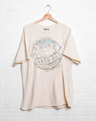 Earth Day Off White Thrifted Tee - shoplivylu