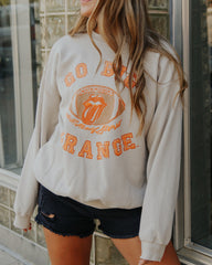 Go Big Orange Tennessee Football Lick Sand Thrifted Sweatshirt - shoplivylu