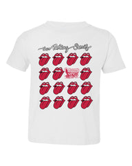 Children's Rolling Stones OU Sooners Multi Lick White Tee - shoplivylu