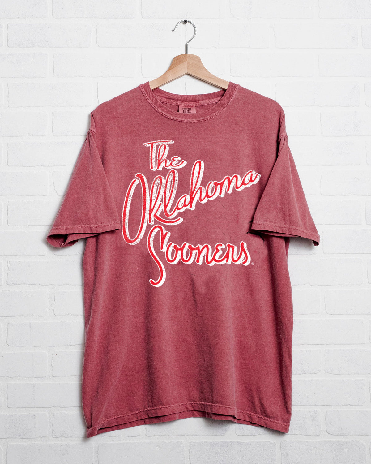 OU Sooners Beverly Crimson Tee - shoplivylu