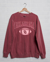 OU Sooners Wonka Football Crimson Sweatshirt