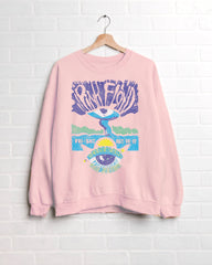 Pink Floyd Pepperland Pink Thrifted Sweatshirt