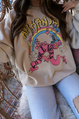 Arkansas Is For Lovers Sand Thrifted Sweatshirt