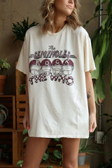 The Who Seminoles Rock Off White Thrifted Tee