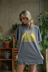 Queen Mountaineers Will Rock You Black Thrifted Tee