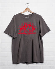 Queen University of Alabama Will Rock You Off Black Thrifted Tee - shoplivylu