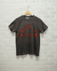 Texas Tech Mega Arch Pepper Tee - shoplivylu