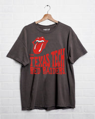 Rolling Stones Texas Tech Dazed Charcoal Thrifted Tee