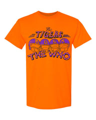 The Who Clemson Tigers Rock Orange Thrifted Tee - shoplivylu