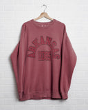 Arkansas Razorbacks Mega Arch Cardinal Sweatshirt - shoplivylu
