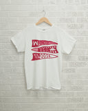 Arkansas Razorbacks Pennant White Tee - shoplivylu