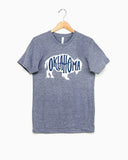 Bison Oklahoma Gray Crew Tee (520326340)