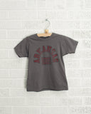 Children's Arkansas Razorbacks Mega Arch Charcoal Tee - shoplivylu