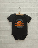 Children's OSU Champion Helmet Black Onesie - shoplivylu