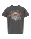 Children's OSU Cowboys Helmet Circle Black Tee - shoplivylu