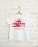 Children's OU Champion Helmet White Tee - shoplivylu