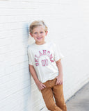 Children's OU Mega Arch Oatmeal Tee - shoplivylu