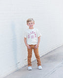 Children's OU Mega Arch Oatmeal Tee - shoplivylu