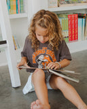Children's Rolling Stones Rock 'Em Vols Charcoal Tee - shoplivylu