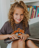 Children's Rolling Stones Rock 'Em Vols Charcoal Tee - shoplivylu