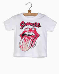 Children's Rolling Stones Sooners Tie Dye Lick White Tee (4607683264615)